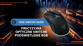 Doskonała precyzja i szybkość dla graczy w atrakcyjnej cenie. Ta myszka Razera potrafi kosztować w promocji 120 złotych