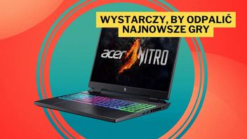 Wyśmienite podświetlenie oraz ciekły metal w laptopie? Acer Nitro 16 z Ryzen 7 i RTX 4070 to mocne zestawienie do najnowszych gier