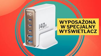 Szybkie ładowanie 140 W nawet pięciu urządzeń. Ładowarka marki toocki może być Wasza w niższej cenie na Amazonie