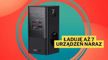 Ładuje do 7 urządzeń i zapewnia im bezpieczeństwo. Listwa zasilająca marki Baseus o połowę taniej dla użytkowników Amazon Prime