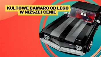 Samochód Chevrolet Camaro Z28 firmy LEGO możemy skonfigurować tak, jak chcemy. Stwórz dzięki klockom muscle car marzeń