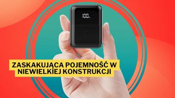 Powerbank Hganus 10000 mAh ma tylko 8 centymetrów wysokości. Ten mały sprzęt naładuje smartfona dwa razy i zmieścisz go do kieszeni