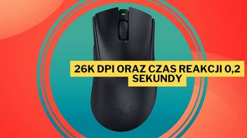 100 godzin pracy na baterii oraz precyzyjny sensor optyczny. Myszka Razer DeathAdder V3 HyperSpeed to dobry wybór do e-sportowych przygód - teraz w promocyjnej cenie