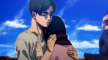 „Atmosfera była wyjątkowa”. Rok po finale Attack on Titan zaskoczy fanów nową sceną z udziałem Erena, Armina i Mikasy