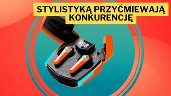 Te słuchawki zrywają z mdłym i nudnym designem, a z okazji Black Friday kupisz je za mniej niż 100 zł