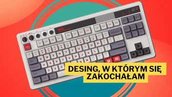 Może nie świeci, ale jej oldskulowy styl zdobył moje serce. Klawiatura mechaniczna 8BITDO N Edition oferuje programowalne klawisze oraz bezprzewodową pracę