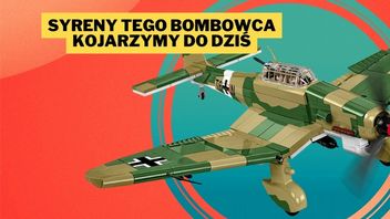 Dźwięk, jaki wydawał ten bombowiec, budził postrach w szeregach wroga. Junkers Ju 87 B-2 firmy COBI w wyprzedaży Black Friday to idealny prezent pod choinkę