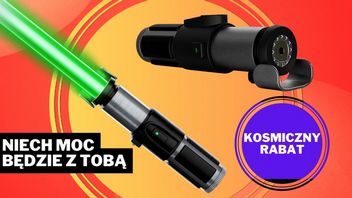 Ta promocja przekonałaby nawet Sitha do przejścia na jasną stronę Mocy. Tańszy o ponad 600 zł miecz świetlny Yody będzie rozświetlał mój salon jaśniej od choinki