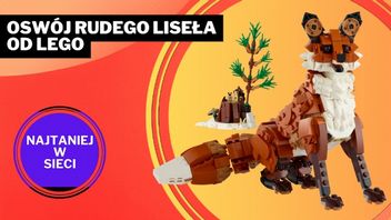 Amazon Black Friday Weeks to najlepsza okazja, by kupić fajnego liseła z LEGO. Ten model uświetni nasz pokój, ewentualnie zje parę klockowych kur