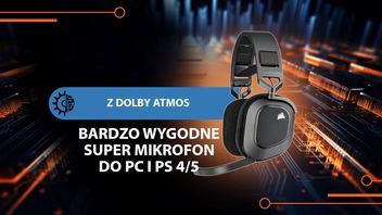 Z tymi bezprzewodowymi słuchawkami możesz cieszyć się gamingiem w najlepszym brzmieniu. Komfort i jakość dźwięku, które przetrwały próbę czasu