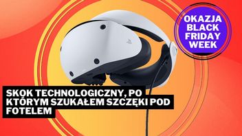 „Nie śpię, bo zwiedzam kosmos”. Wyprzedaż Black Friday Week to okazja do zdobycia gogli PS VR2 w genialnej cenie