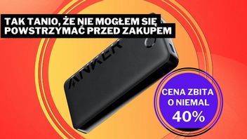 Skandalicznie niska cena z okazji Black Friday Week. Z tym powerbankiem nie trzeba się martwić o stan baterii