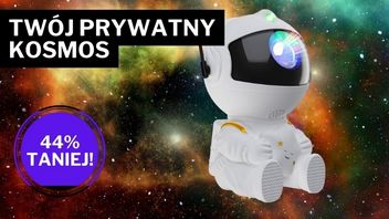 Gwieździste niebo w pokoju - o takim projektorze marzyłem w młodości. Lampka w kosmicznie dobrej cenie