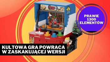 Tyle mechanizmów dawno nie widziałem w żadnym modelu! Kultowy Metal Slug na przepięknym automacie wykonanym z klocków