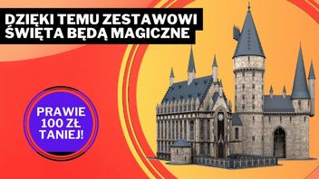 Byłem w szoku, gdy zobaczyłem, co da się zbudować z puzzli 3D. Dzięki temu zestawowi możesz zostać na święta konstruktorem Hogwartu