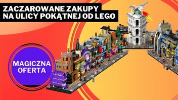 To najpiękniejszy model LEGO Harry Potter, jaki widziałem. Po 25 latach przypomniał mi, jak Ulica Pokątna zachwycała mnie w książkach