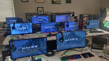 Gracz stworzył pokój do gier składający się z 9 komputerów, ponieważ jego syn bardzo chciał zorganizować imprezę LAN na swoje urodziny