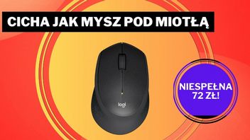 „Najcichsza mysz, jakiej kiedykolwiek używałem”. Logitech M330 to myszka, która nie obudzi nawet śpiącego obok kota