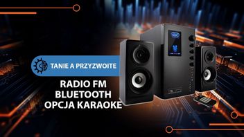 Komputerowe głośniki z subwooferem, Bluetooth i radiem. Zapewnij sobie tani i przyzwoity odsłuch, gdy zawiodą słuchawki
