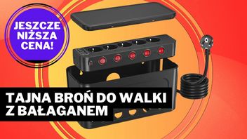 2 w 1, czyli rozwiązanie absolutne problemów z kablami za niewiele ponad 100 zł. Dla mnie cud miód wygody i praktyczności