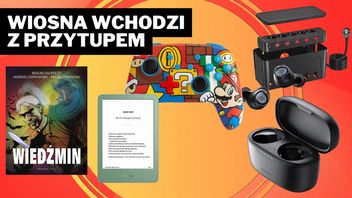 Najlepsze promocje na Amazonie - ulepszony tani Kindle czy papierowy Wiedźmin? Wybierz swoją rozrywkę na wiosnę 2025