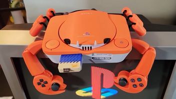 Powstało PSOne w kształcie kraba. Za inspirację do zbudowania w pełni sprawnej konsoli posłużył rysunek