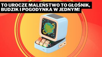 To chyba najbardziej unikalny głośnik na Amazonie! Jego możliwości rozbudzają wyobraźnię i ma średnią 4,7/5 z prawie 10 tys. ocen