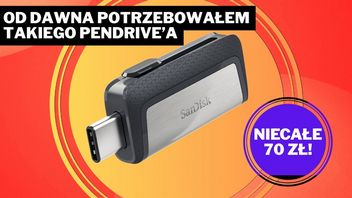 256 GB za niecałe 70 zł. Ten produkt SanDiska ma tak praktyczną opcję, że nie zliczę, ile razy sam jej potrzebowałem