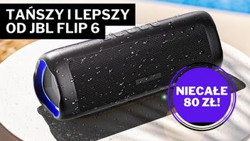 W tej cenie rozwala system takimi możliwościami jak 24 godziny pracy na baterii. „Dla mnie głośnik lepszy niż JBL Flip”