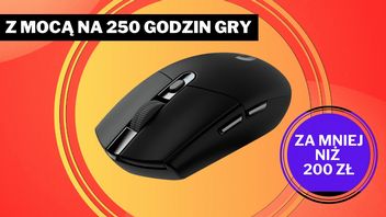 „Lekka niczym kwiat”. Ta myszka Logitecha to świetna alternatywa dla ciężkich gamingowych „gryzoni” w stawce do 200 zł