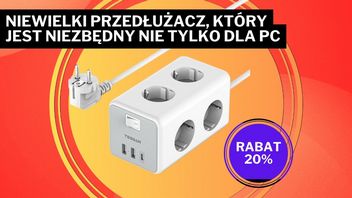 Ma aż 9 wejść i kosztuje mniej niż 100 zł. Trudno o lepszy przedłużacz do komputera i konsoli