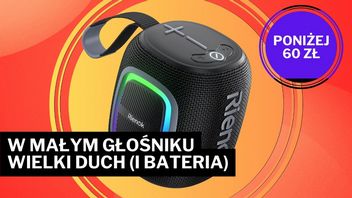 „Dźwięk i bateria 10/10". Aż nie mogę uwierzyć, że ten głośnik jest tak tani, a może grać nawet do 15 godzin na jednym naładowaniu