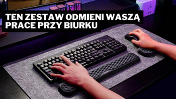 To prawdziwa bomba na Amazonie wśród akcesoriów biurowych! Ta podkładka przyniesie rękom ulgę