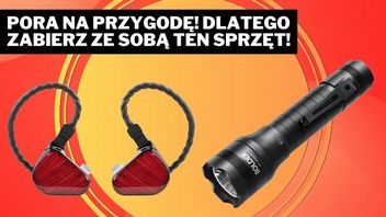 Najlepsze promocje Amazona na wiosenną wycieczkę - dziś kupimy między innymi poręczną latarkę i stylowe słuchawki