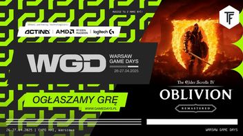 Warsaw Game Days, nowe targi dla graczy, uświetni Oblivion Remastered i Kingdom Come 2