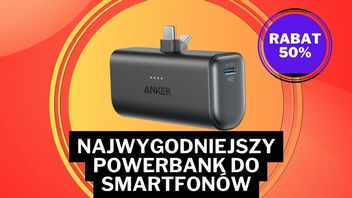 Miniaturowy powerbank Ankera teraz 50% taniej. W tej cenie trudno znaleźć coś lepszego, sama kupiłam dwie sztuki