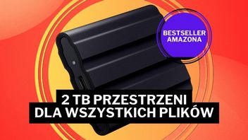 Amazon ma nowy hitowy bestseller. Przenośny dysk Samsunga ma pojemność 2 TB i jest odporny na wodę oraz kurz