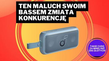 Ten głośnik rywalizuje z Bose Soundlink, a kosztuje ułamek jego ceny. Sprzęt Ankera kupisz w nieziemskiej promocji z okazji Amazon Prime Day