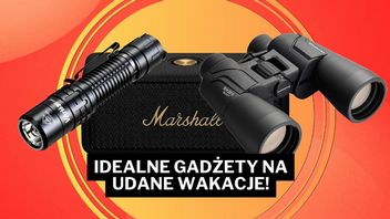 Najlepsze okazje na lato tylko na Amazonie - dzisiaj w ofercie głośnik od legendarnego Marshalla oraz niezwykle wytrzymała latarka