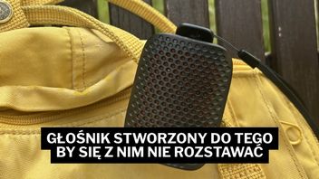 Jest 3 razy mniejszy od telefonu i kosztuje mniej niż 100 zł. Znalazłam głośnik, którego nie wyjmuję z torebki