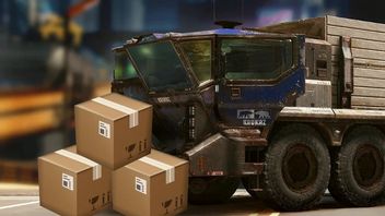 Gracz postanowił zmienić Cyberpunka 2077 w Truck Simulator. Teraz w Night City dowieziecie mieszkańcom bułki, wędliny itd