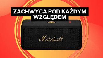 Ten głośnik Marshalla wygrywa nawet ze sprzętem firm JBL i Bose! To prawdziwe dzieło sztuki, które kupisz najtaniej na Amazonie