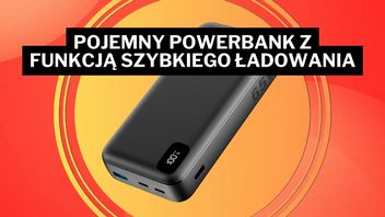 Ten powerbank to prawdziwa bestia! Z 20 000 mAh pojemności i mocą 65 W będzie idealnym sprzymierzeńcem w długie jesienne wieczory