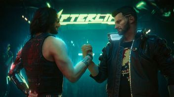 Gracz Cyberpunka 2077 nagle przeleciał przez mapę i niespodziewanie wylądował w sekretnej wieży, w której miały miejsce retrospekcje Johnny'ego Silverhanda