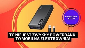 Ten solidny powerbank z 20 000 mAh i mocą 22,5 W wytrzyma spotkanie z ciężarówką, a kosztuje mniej niż 80 zł