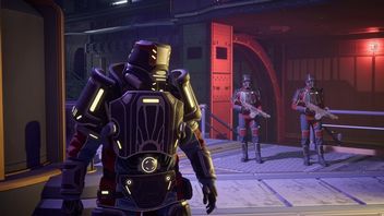 NPC-e w The Outer Worlds 2 nie boją się wytknąć graczowi jego nawyków. Może poczekajcie zanim przeszukacie pobliskie zwłoki