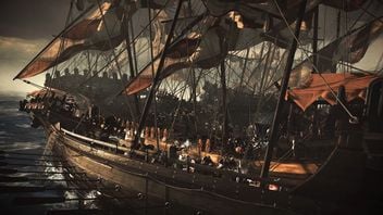 Mount and Blade 2: War Sails na długim gameplayu, prezentującym bitwę morską. Wielki dodatek ma bliską datę premiery