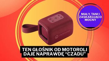 Motorola zmiata konkurencję tym głośnikiem! 12 godzin pracy w takim maleństwie to istne szaleństwo