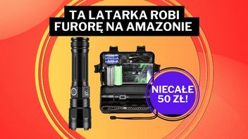 „Najlepsza latarka, jaką miałem” w cenie pizzy! Hit Amazona potrafi oświetlić obiekty znajdujące się w odległości 500 metrów
