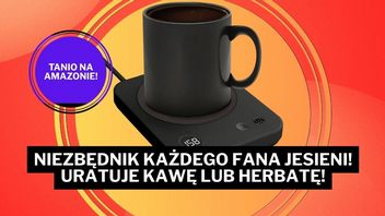 „Wreszcie podgrzewacz filiżanek, który dobrze działa”. Automatyczne wyłączanie i trzy poziomy grzania za niecałe 120 zł!